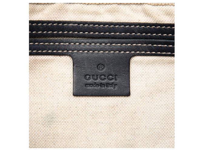 Borsa a tracolla Gucci GG Supreme beige - vista 5