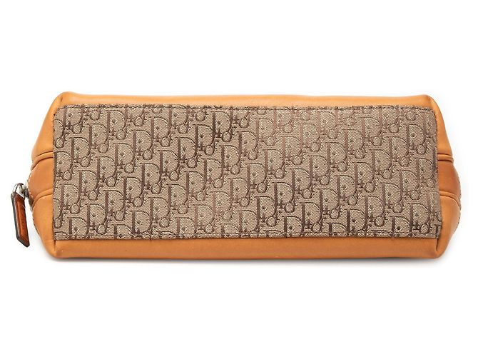 Pochette Diorissimo Trotter in tela marrone Dior Diorissimo - vista 3