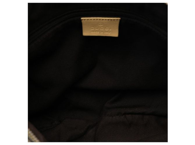 Borsa a tracolla Abbey D Ring in tela GG Gucci color Tan Cammello - vista 4
