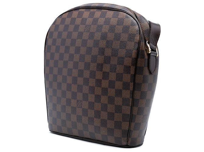 Borsa a Spalla Louis Vuitton Damier Ebene Ipanema GM Marrone - vista 2