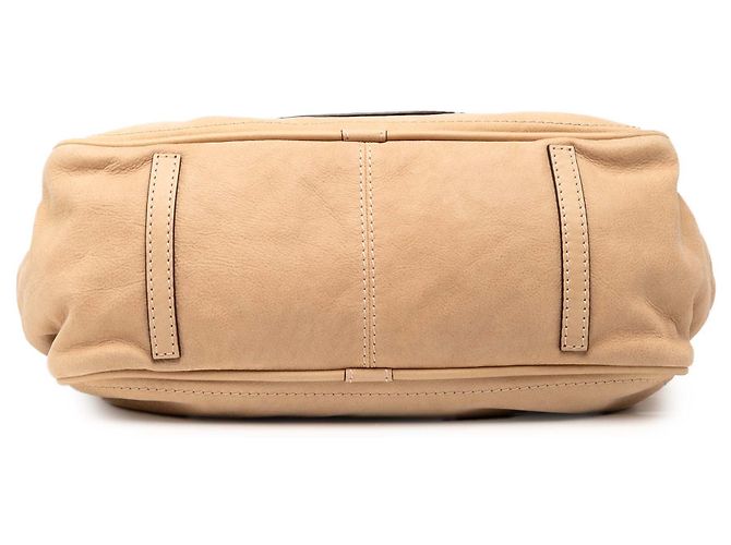 Borsa a tracolla LOEWE Nubuck Anagram Madrid Fringe Tan Cammello - vista 3