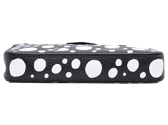 Borsa a tracolla Louis Vuitton Yayoi Kusama Monogram Giant Empreinte Infinity Dots nera Nero - vista 3