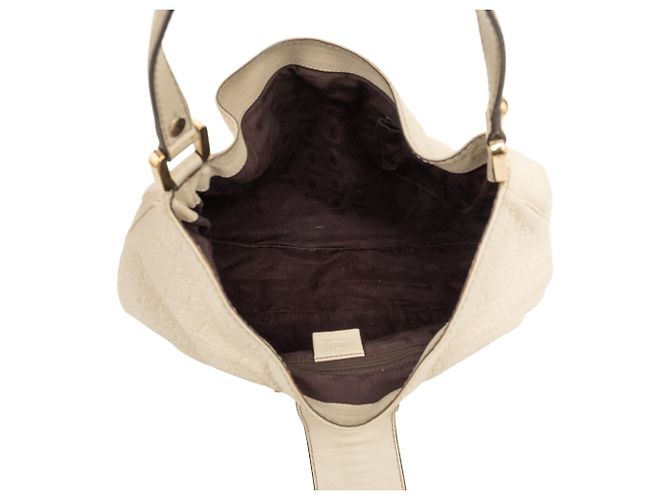 Borsa Hobo Large Guccissima bianca da donna Bianco - vista 4