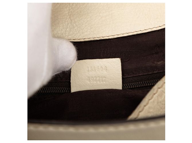 Borsa Hobo Large Guccissima bianca da donna Bianco - vista 6