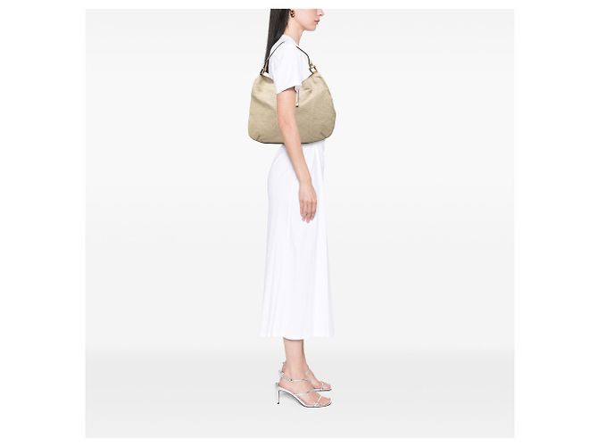 Borsa Hobo Large Guccissima bianca da donna Bianco - vista 7