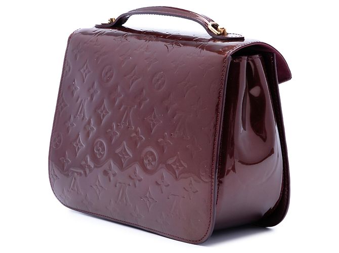 Borsa Mira Monogram Vernis rossa Louis Vuitton Rosso - vista 2