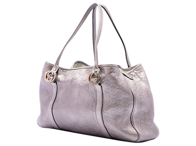 Tote Guccissima Twins metallizzata viola Gucci Porpora - vista 2