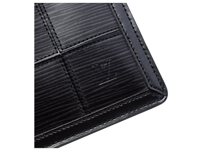 Borsa a tracolla Louis Vuitton Epi Stretch Delmonico nera Nero - vista 5