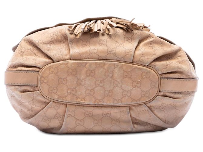 Beige Gucci Guccissima Tribeca Crossbody - vista 3
