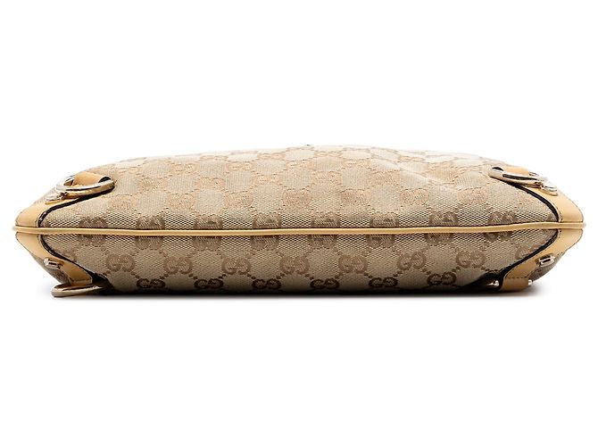 Borsa a tracolla Abbey D Ring in tela GG Gucci beige - vista 3