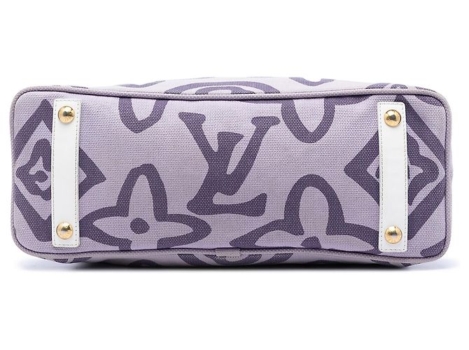 Borsa Tote Louis Vuitton Monogram Tahitienne PM Viola Porpora - vista 3