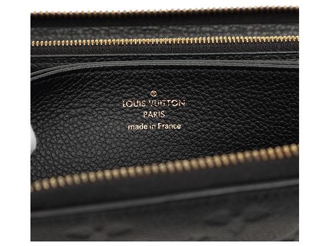 Cartera larga Zippy Monogram Empreinte negra Louis Vuitton Negro - vista 5