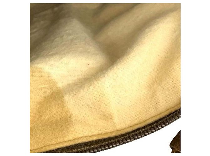 Borsa a tracolla Gucci GG Supreme Web beige - vista 3