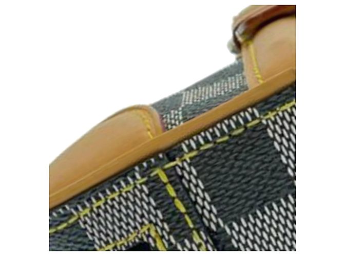 Borsa Louis Vuitton Damier Colors Valisette Verticale Grigia Grigio - vista 11