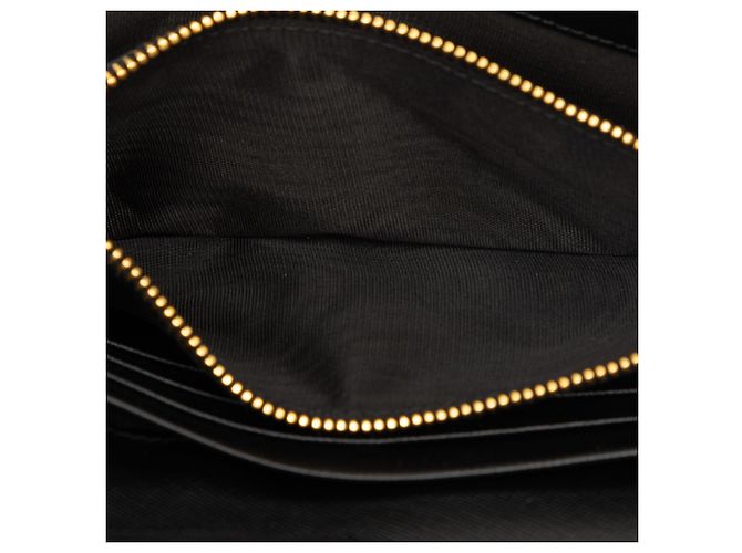 Cartera larga continental Prada Saffiano Lux Bow negra Negro - vista 5