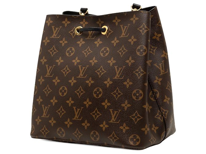 Borsa a secchiello Louis Vuitton Monogram Neonoe MM marrone - vista 2