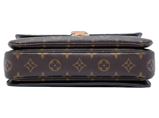 Borsa Louis Vuitton Monogram Pochette Metis marrone - vista 3