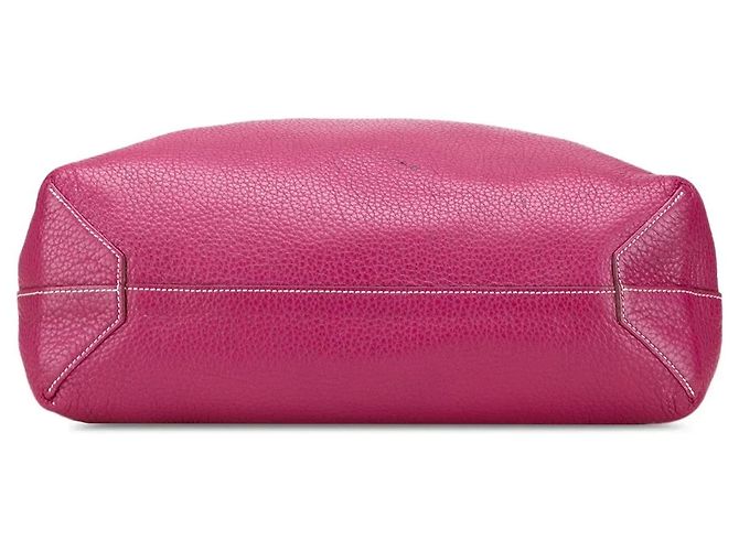 Borsa Tote Hermès Clemence Double Sens 36 rosa - vista 3