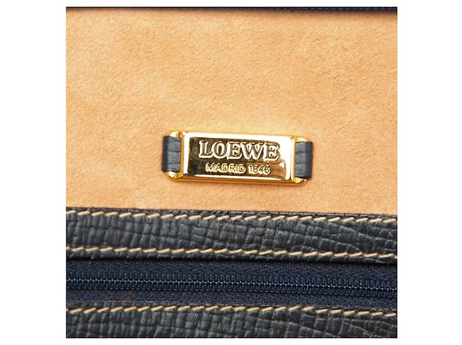 Borsa a tracolla in pelle nera LOEWE Nero - vista 5