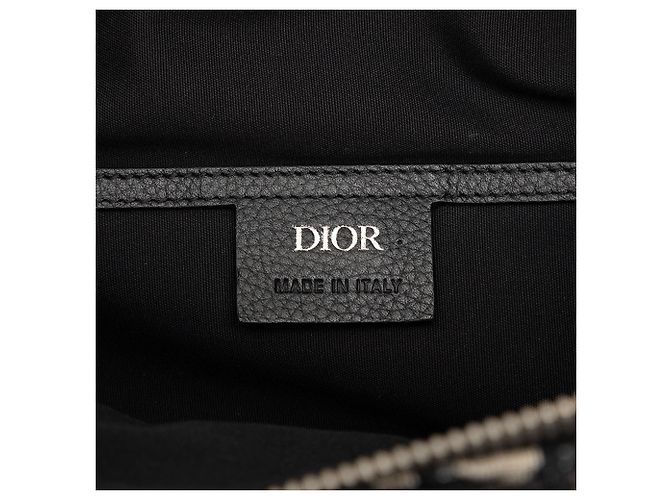 Blauer Dior Oblique Canvas Safari Rucksack - Ansicht 5