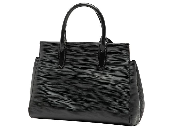 Borsa Louis Vuitton Epi Marly BB nera Nero - vista 2