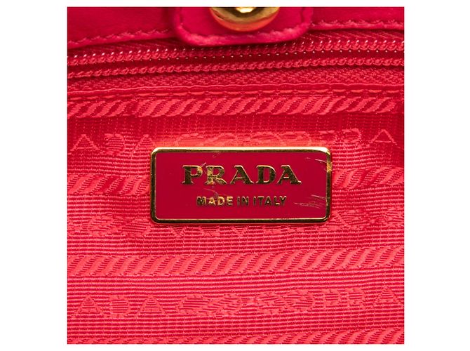 Tote Prada Tessuto Fiocco Bow Rosa - vista 5