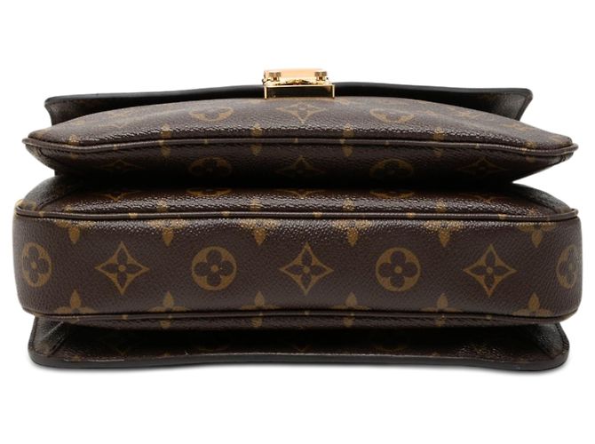 Borsa Louis Vuitton Monogram Pochette Metis marrone - vista 3