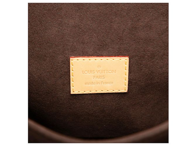 Borsa Louis Vuitton Monogram Pochette Metis marrone - vista 5