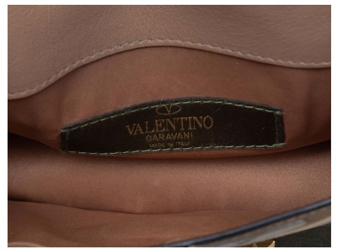 Valentino Garavani Borsa a tracolla Valentino Camo Rockstud Olive & Multicolor Verde - vista 6