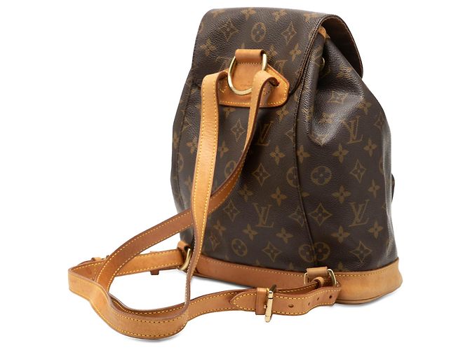 Zaino Louis Vuitton Monogram Montsouris PM marrone - vista 2