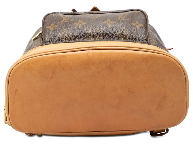 Zaino Louis Vuitton Monogram Montsouris PM marrone - vista 3