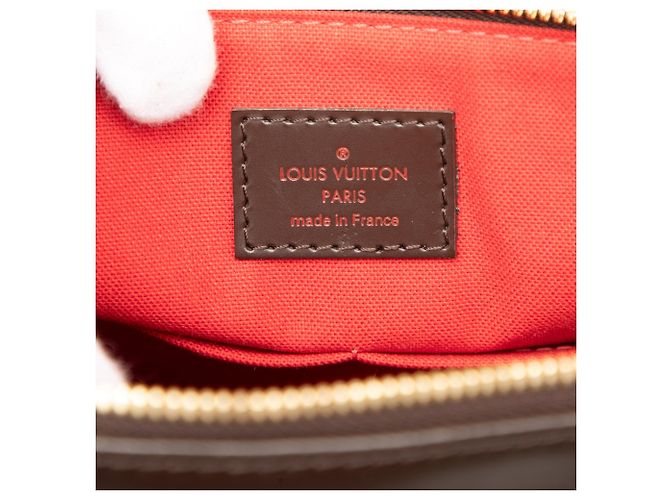 Borsa Louis Vuitton Damier Ebene Westminster PM marrone - vista 5
