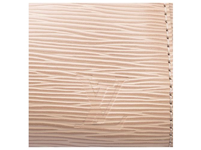 Borsa Louis Vuitton Epi Marly MM Beige - vista 5