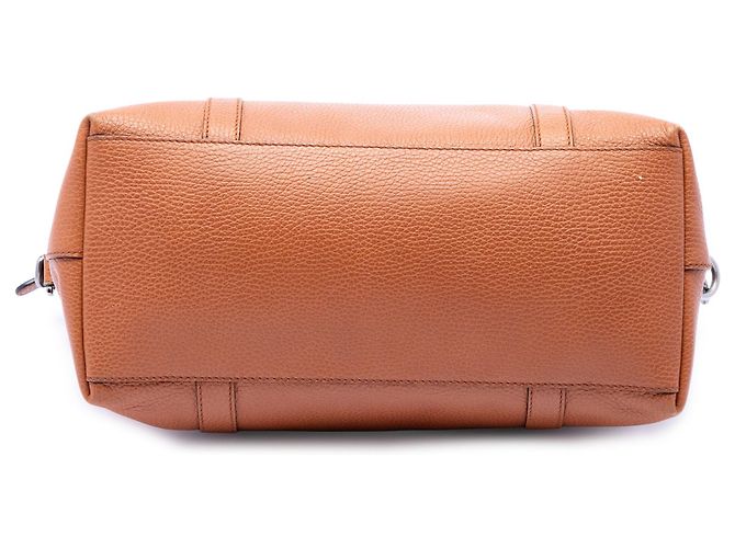 Brauner Gucci Medium Kalbsleder GG Charm Dome Satchel - Ansicht 3