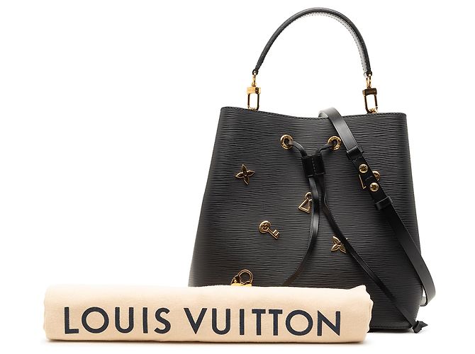 Borsa a secchiello Neonoe Epi Love Lock nera Louis Vuitton Nero - vista 10