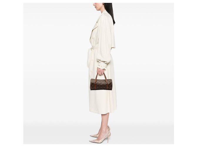 Bolso Louis Vuitton Monogram Papillon 26 marrón Castaño - vista 7
