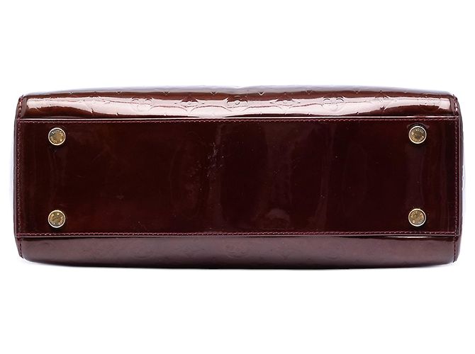 Borsa Louis Vuitton Monogram Vernis Brea GM rossa Rosso - vista 3