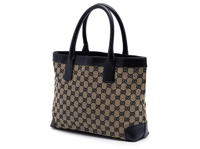 Borsa Gucci GG Canvas beige - vista 2
