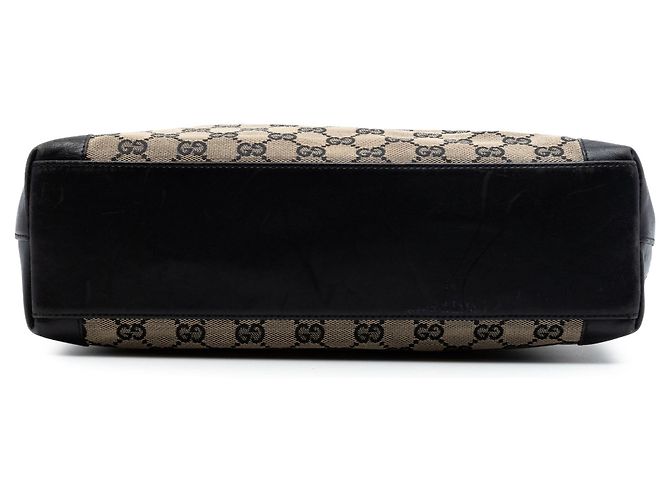 Borsa Gucci GG Canvas beige - vista 3