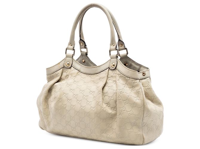 Tote Gucci Medium Guccissima Sukey marrom - vista 2