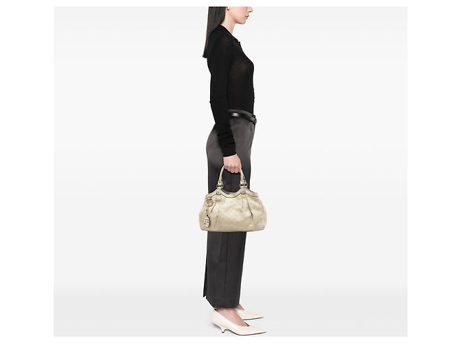 Tote Gucci Medium Guccissima Sukey marrom - vista 6