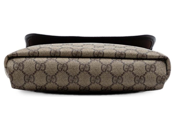 Borsa a tracolla Gucci GG Supreme beige - vista 3