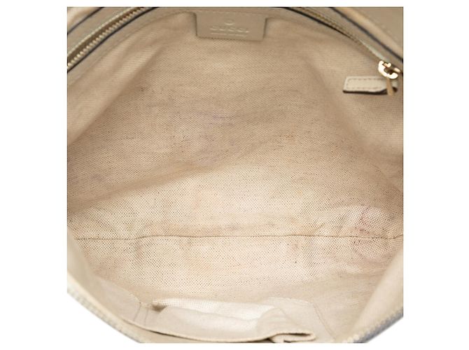 Borsa a tracolla Gucci GG Canvas Web Beige - vista 4