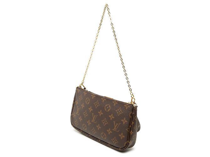 Borsa Louis Vuitton Monogram Multi Pochette Accessoires Marrone - vista 2
