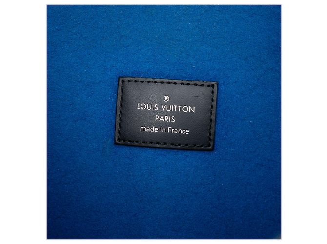 Pochette GM Alpha in Damier Graphite nero Louis Vuitton - vista 5