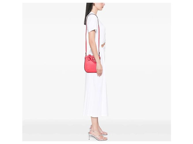 Borsa Fiesta in pelle rosa LOEWE - vista 10