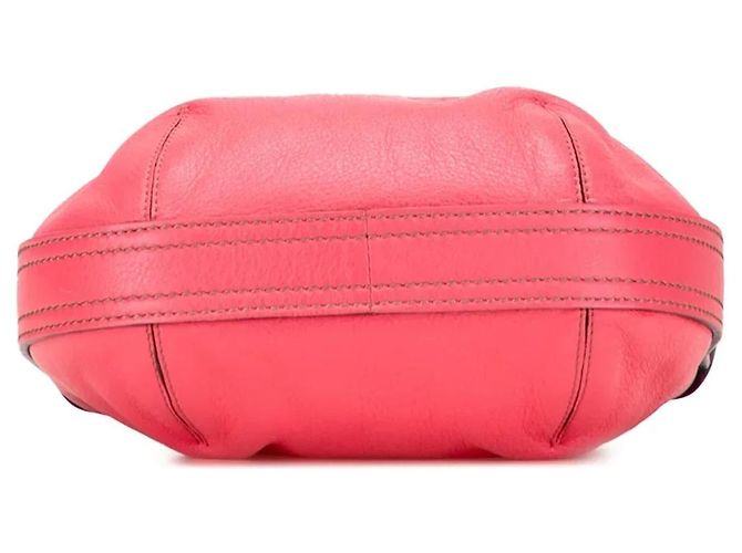 Borsa Fiesta in pelle rosa LOEWE - vista 3
