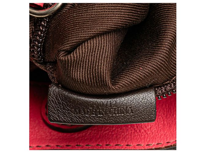 Borsa Fiesta in pelle rosa LOEWE - vista 6