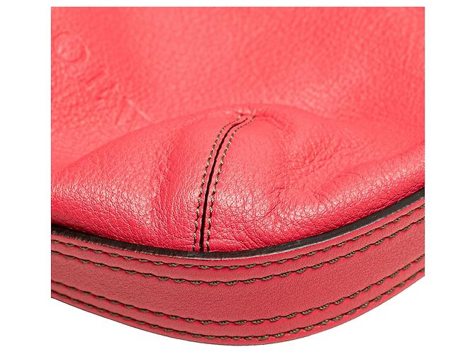 Borsa Fiesta in pelle rosa LOEWE - vista 8