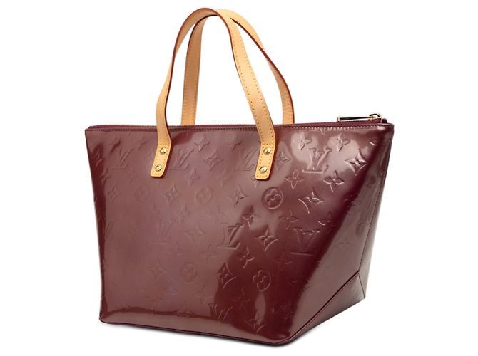 Borsa Louis Vuitton Monogram Vernis Bellevue PM Viola Porpora - vista 2